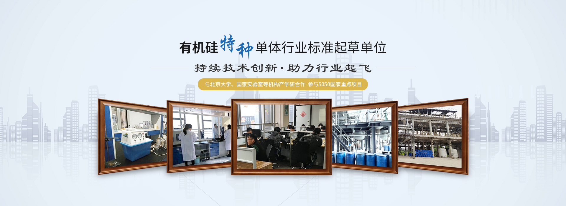 有機硅特種單體行業標準起草單位 持續技術創新  助力行業起飛 有機硅特種單體行業標準起草單位 持續技術創新  助力行業起飛